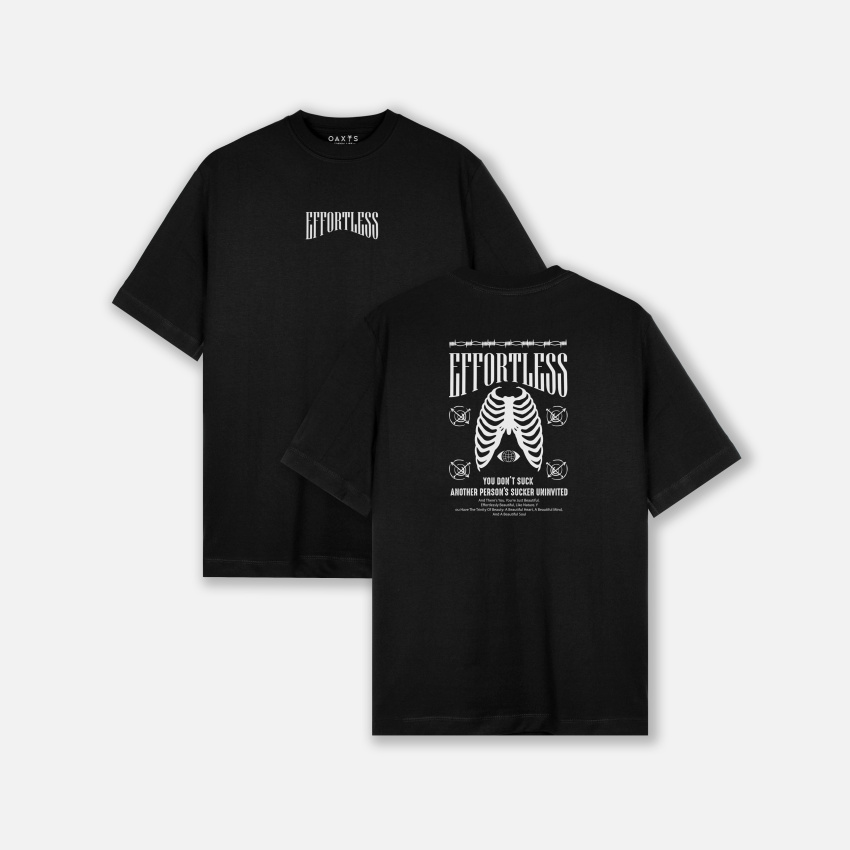 Camiseta regular con estampado atrás de EFFORTLESS