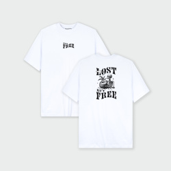 Camiseta regular con estampado atrás ESQUELETO LOST