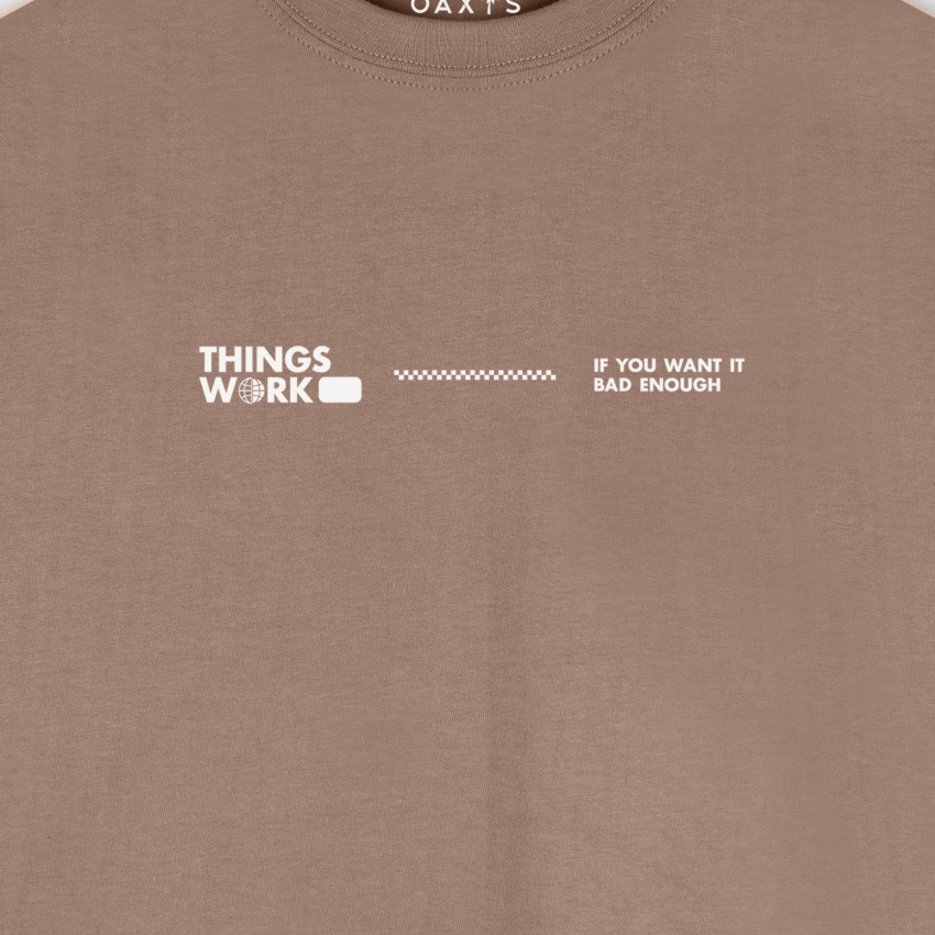 Camiseta para hombre regular fit THINGS