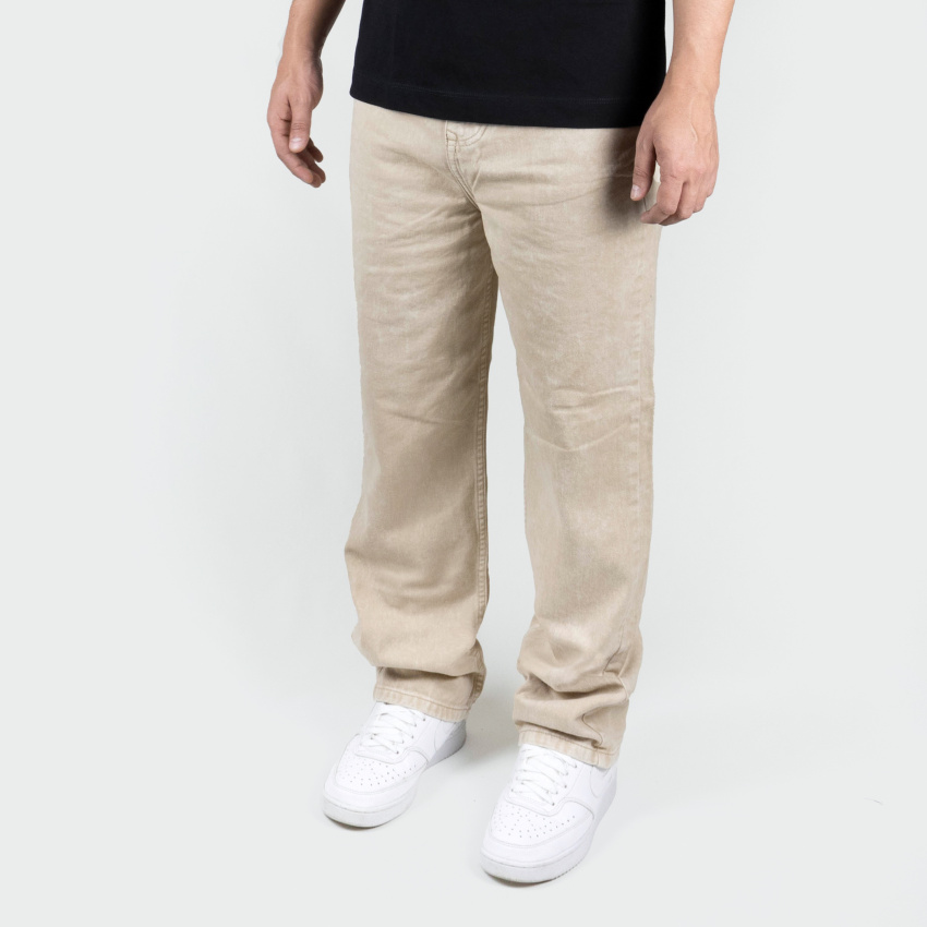 Combo oversize y jean clásico básico