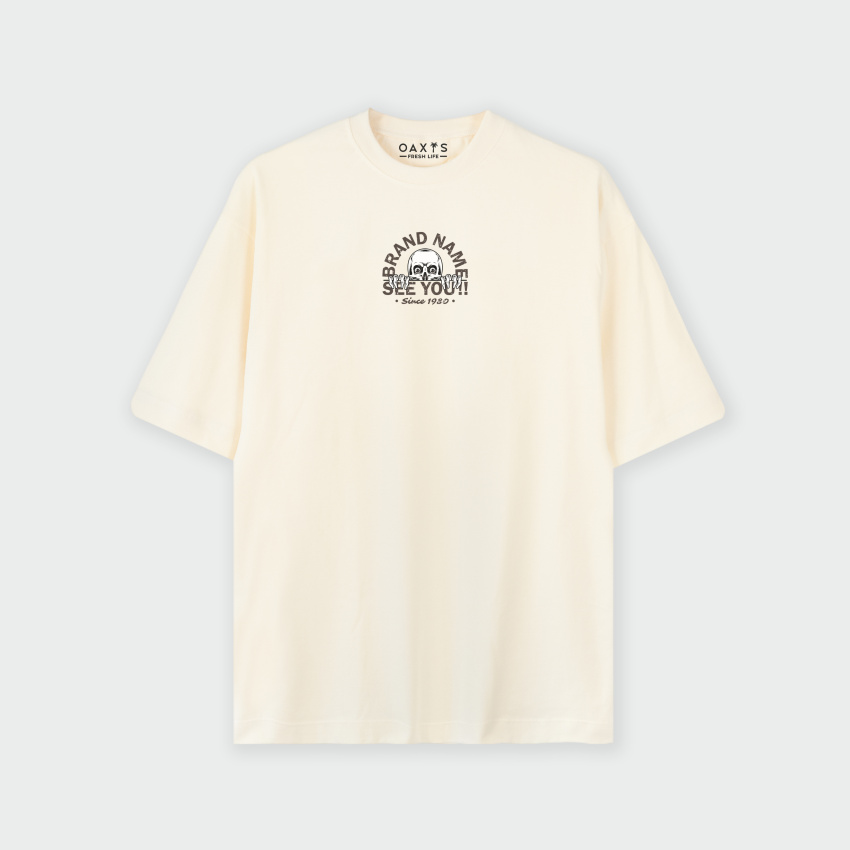 Camiseta para hombre oversize CALAVERA SEE YOU