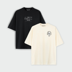 Combo de 2 Oversize Estampadas