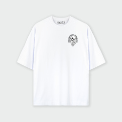 Camiseta para hombre oversize MANO CALAVERA