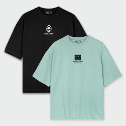 Combo de 2 Oversize Estampadas