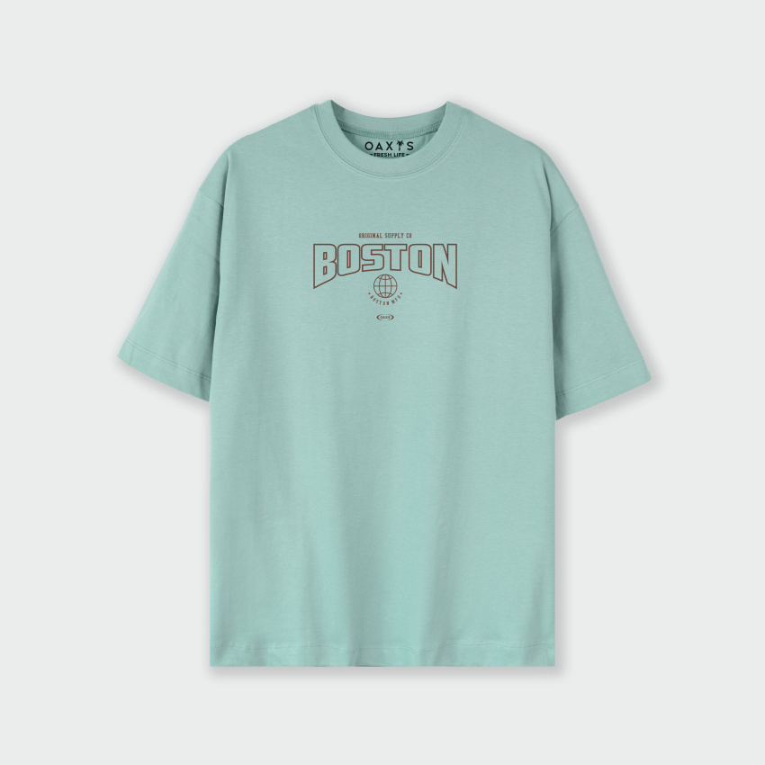 Camiseta para hombre oversize BOSTON