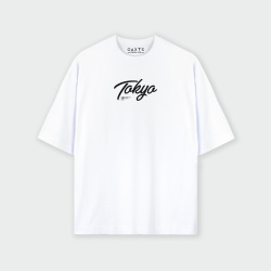 Camiseta para hombre oversize LETRAS TOKYO