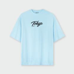 Camiseta para hombre oversize LETRAS TOKYO