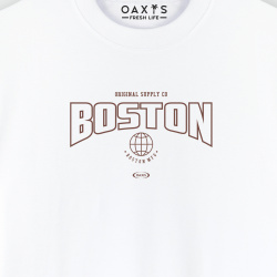 Camiseta para hombre oversize BOSTON
