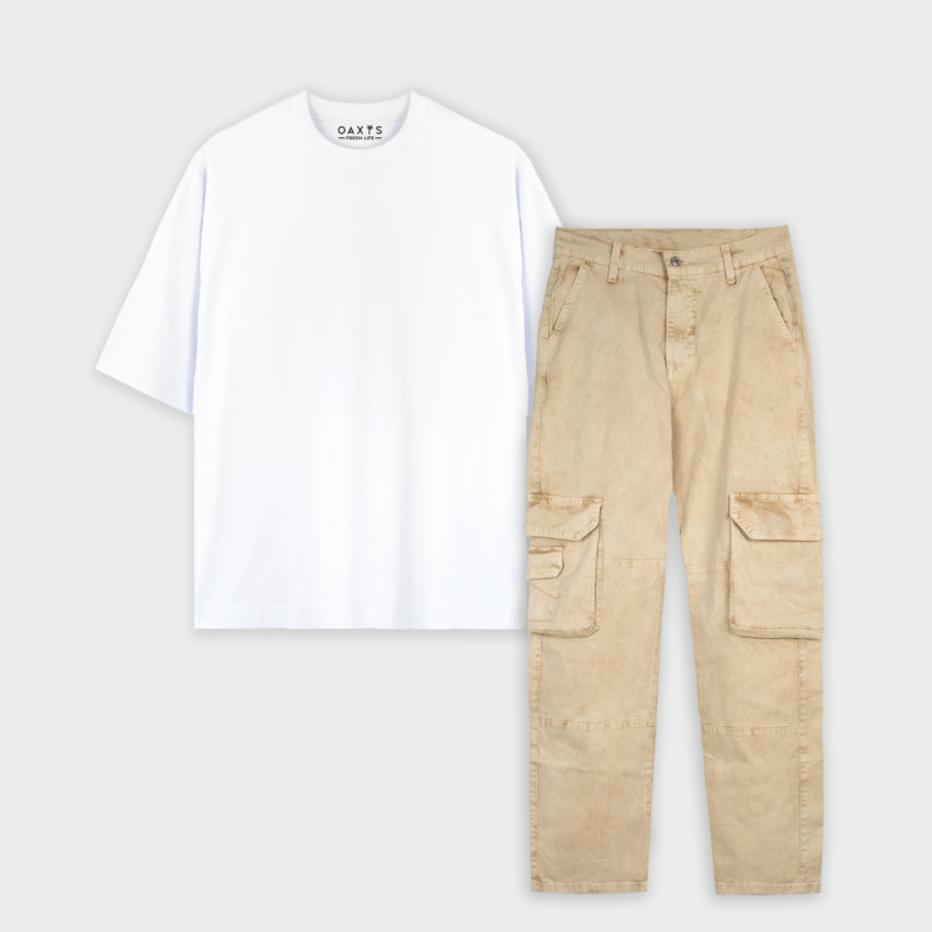 Combo oversize y cargo en drill básico