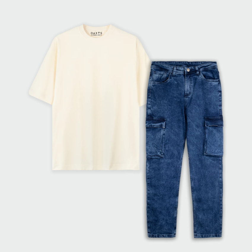 Combo oversize y cargo básico