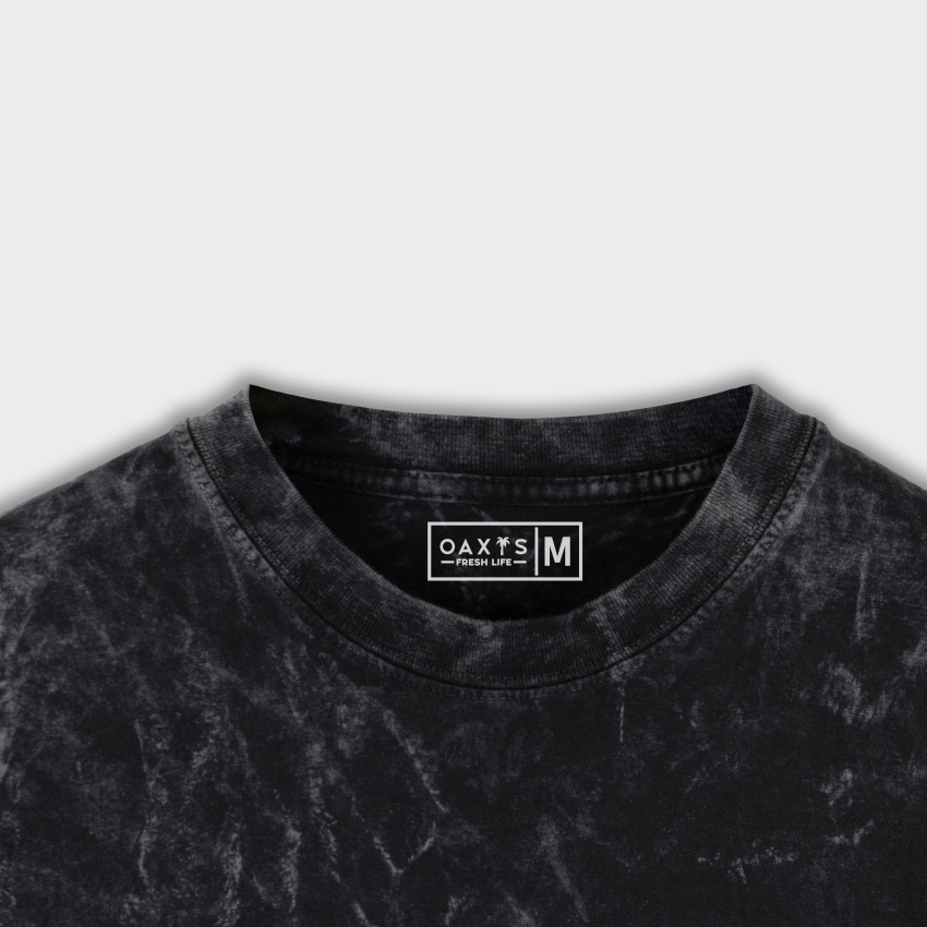 Camiseta básica oversize ACID WASH 