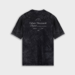 Camiseta wash con estampado atrás FUTURE