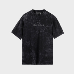 Camiseta wash con estampado atrás FUTURE