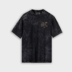 Camiseta acid wash para hombre GOOD DAY