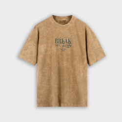Camiseta acid wash  BREAK