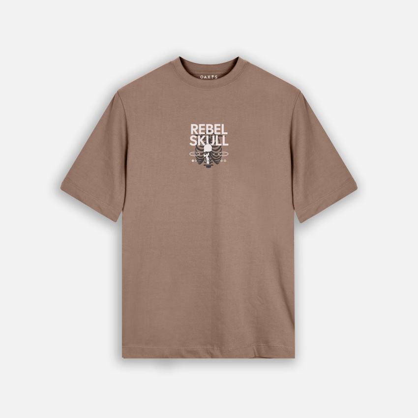 Camiseta para hombre regular fit  REBEL SKULL