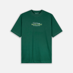 Camiseta regular para hombre LETRAS NEVER