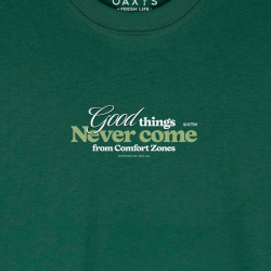 Camiseta regular para hombre LETRAS NEVER