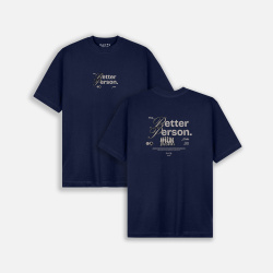 Camiseta regular con estampado atrás BETTER