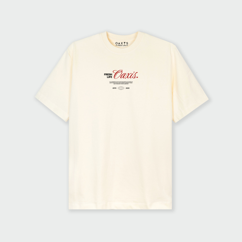 Camiseta para hombre regular fit FRESH LIFE