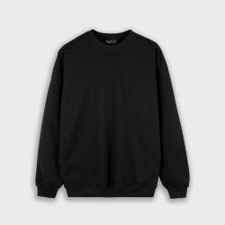  Buzo para hombre basico oversize negro