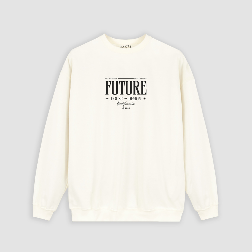 Buzo para hombre oversize LETRAS FUTURE