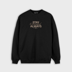 Buzo oversize para hombre LETRAS ALWAYS