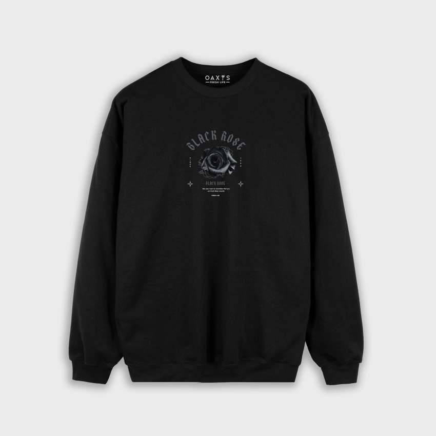 Buzo para hombre oversize BLACK ROSE