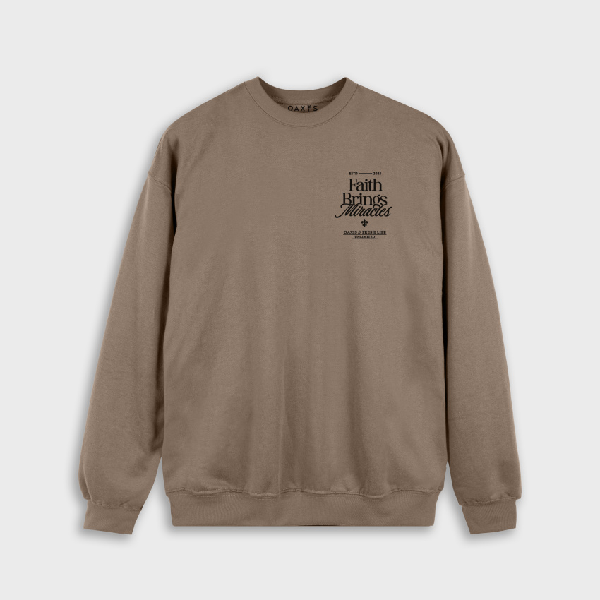 Buzo para hombre LETRAS MIRACLES