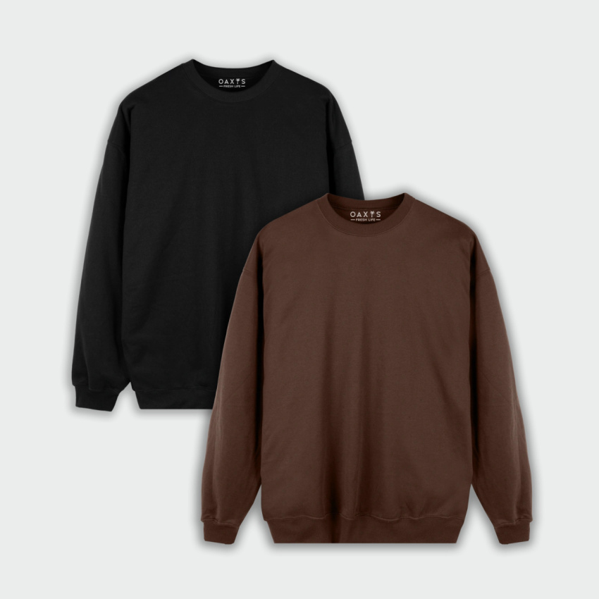 Combo de 2 buzos para hombre básicos 