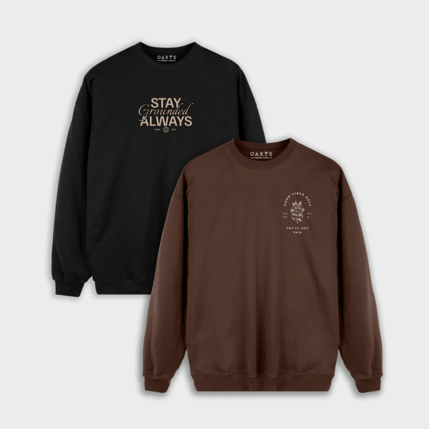 Combo de 2 buzos para hombre estampados