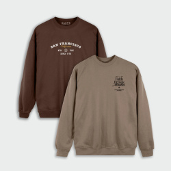 Combo de 2 buzos estampados