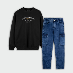 Combo de buzo y cargo