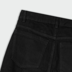 Jean baggy para hombre negro