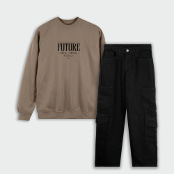 Combo de buzo y cargo