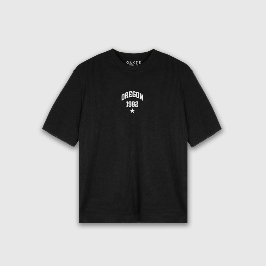 Camiseta regular fit texturizada OREGON 