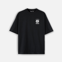 Camiseta oversize ROSE BLACK