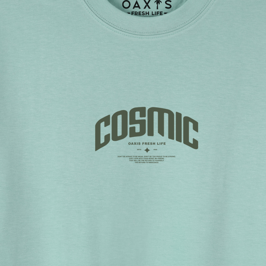 Camiseta oversize para hombre COSMIC