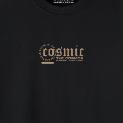 Combo de buzo y oversize estampado