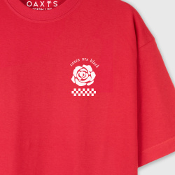 Camiseta oversize ROSE BLACK