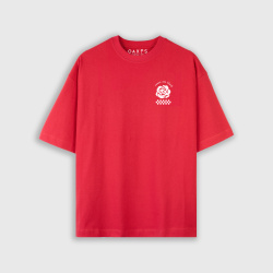 Camiseta oversize ROSE BLACK