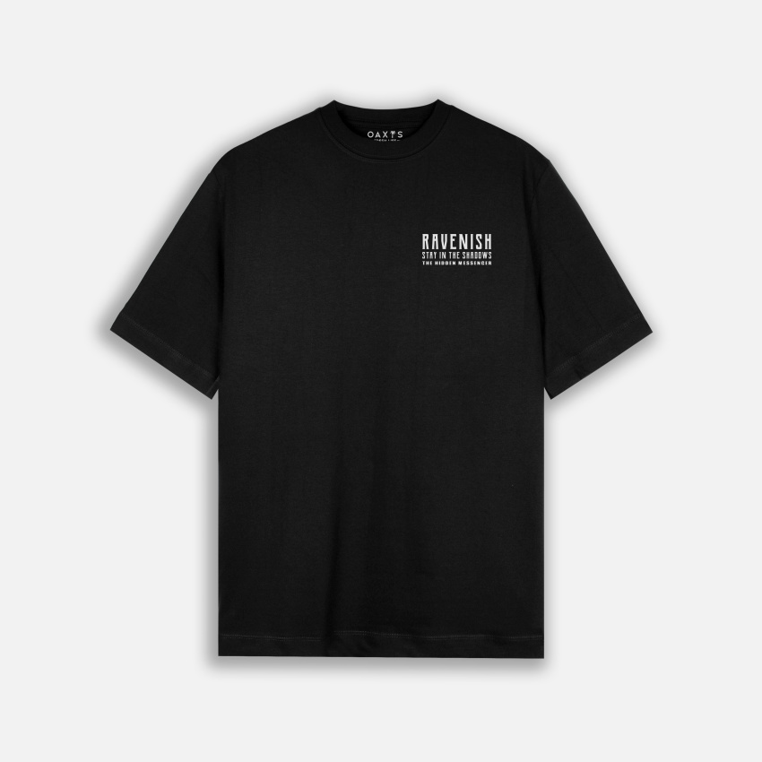 Camiseta regular fit LETRAS RAVENISH