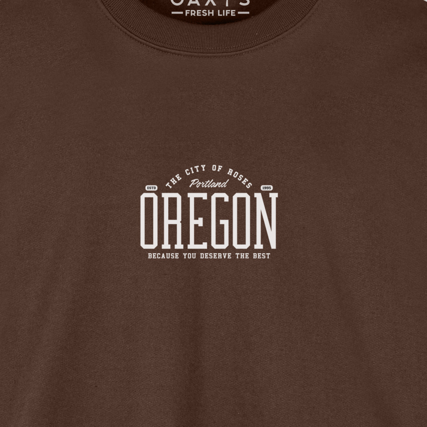 Buzo para hombre cuello redondo OREGON