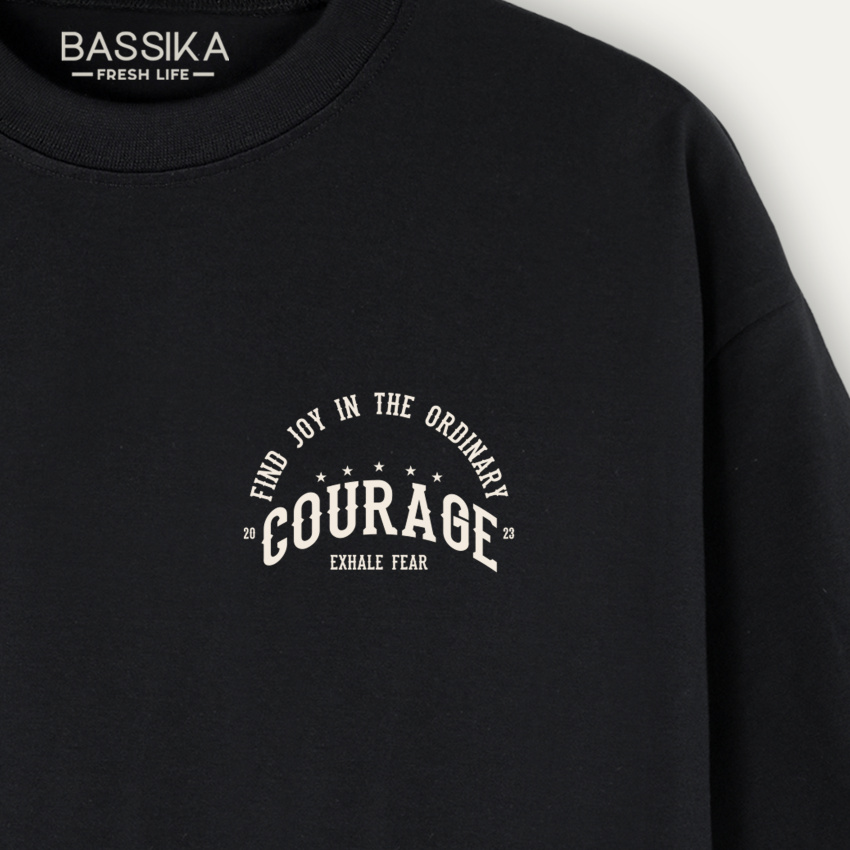 Camiseta para mujer oversize COURAGE