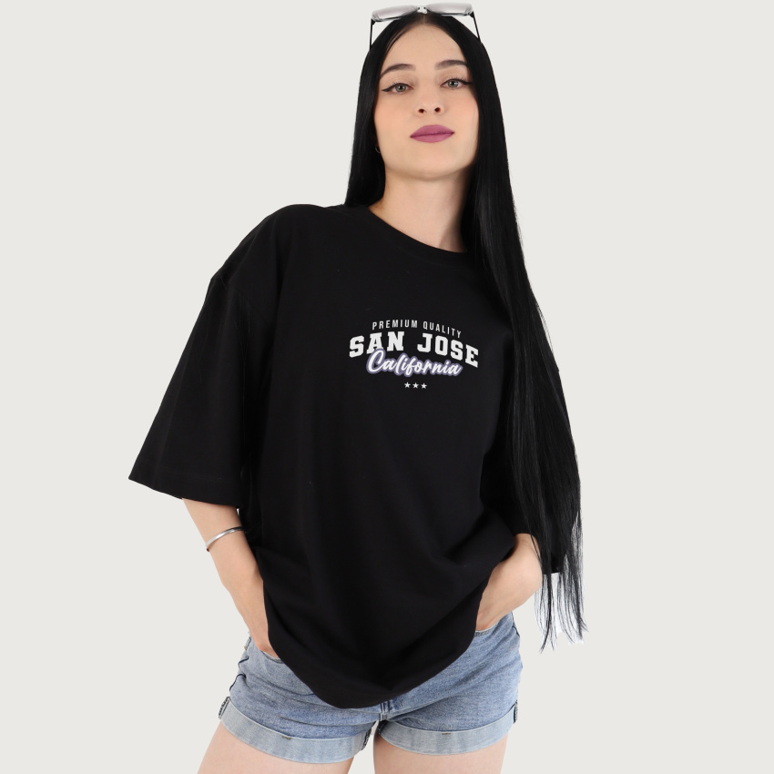 Camiseta para mujer oversize SAN JOSE