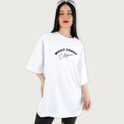 Camiseta para mujer oversize WEST COAST