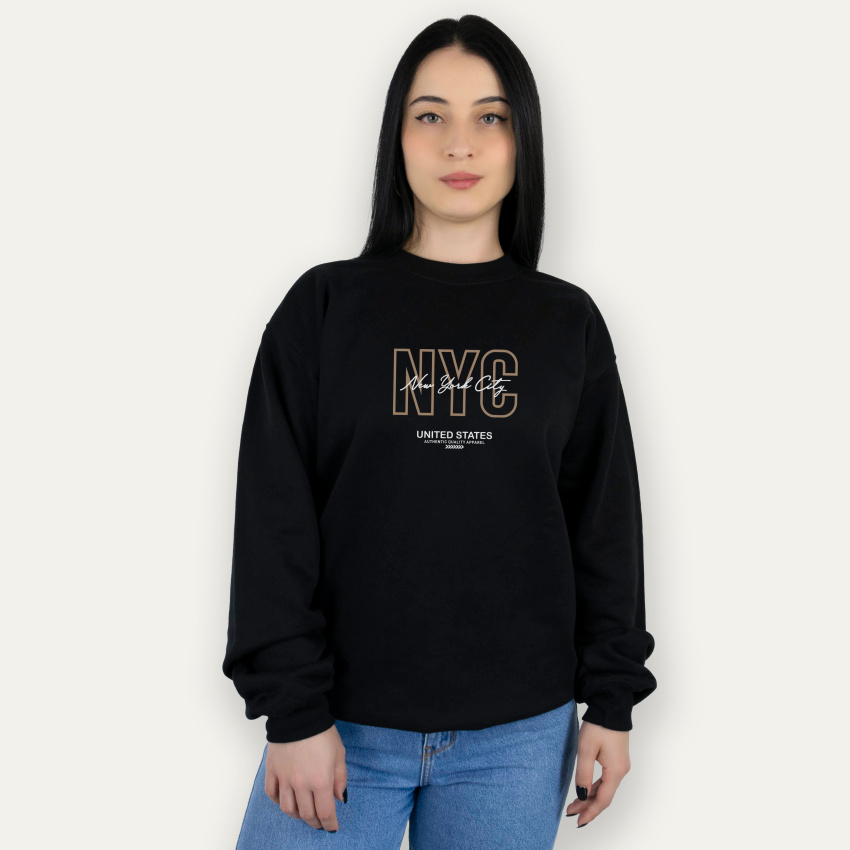 Buzo cuello redondo para mujer NYC