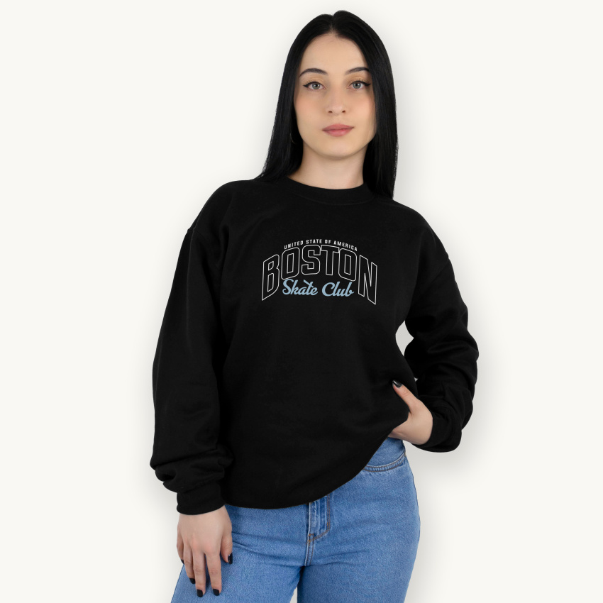 Buzo negro para mujer BOSTON