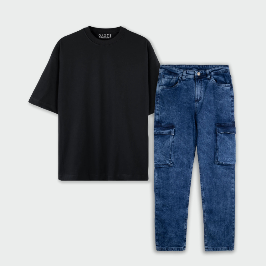 Combo oversize y cargo básico