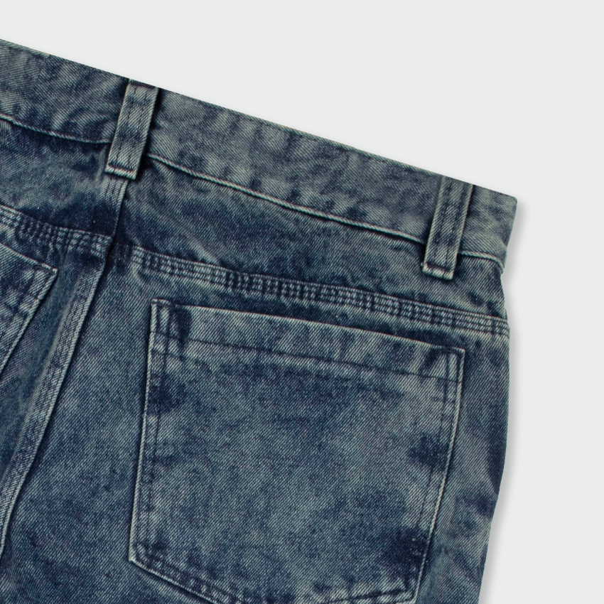 Jean baggy prelavado clásico